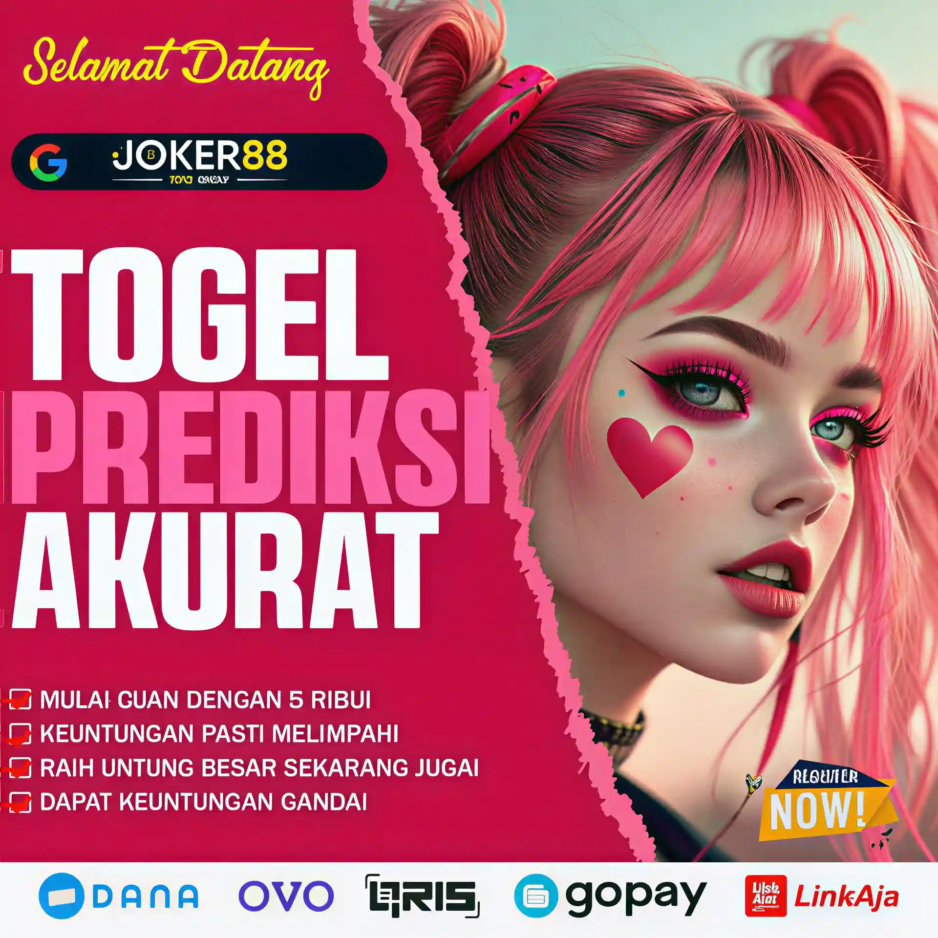 Joker88 * Bandar Togel Online dengan Pasaran Lengkap dan Prediksi Akurat